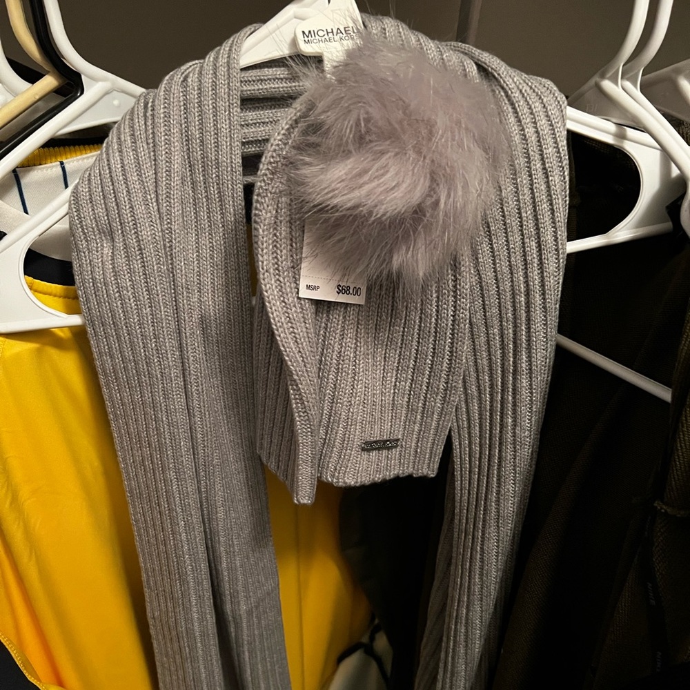Michael Kors Hat and Scarf Set